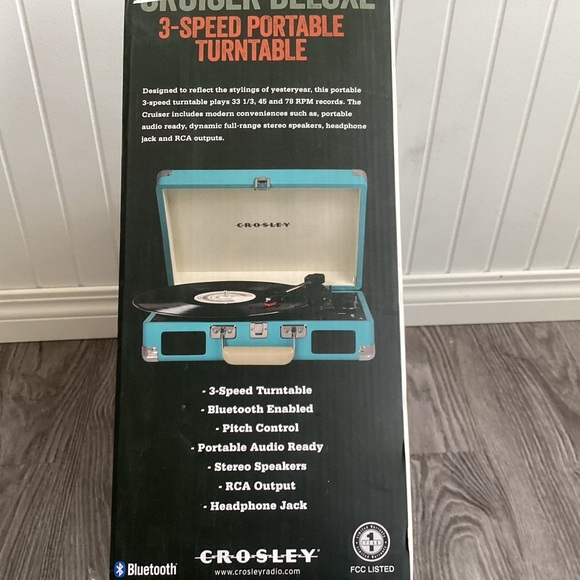 Crosley Cruiser Deluxe in Blue 🔥HP🔥 - Picture 7 of 7